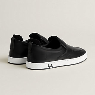 【超軽量ソール☆】HERMES スニーカー slip-on Lift 黒 Kiddy slip-on sneaker | Hermès USA